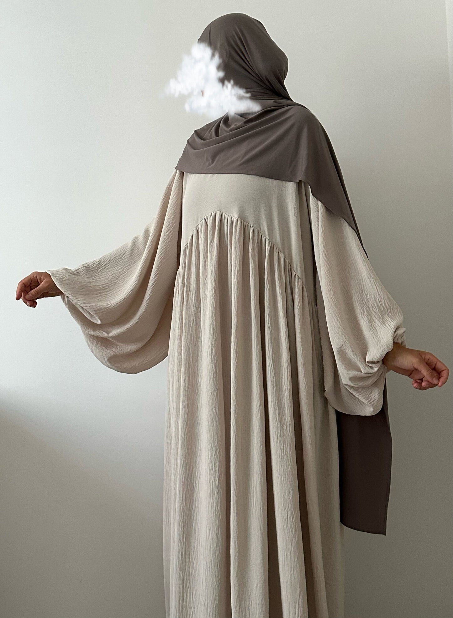 ABAYA ASSYA LONGUEUR 1M60